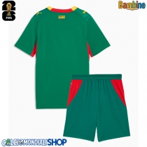 Maglie da calcio Senegal Seconda Maglia Bambino Mondiali 2026  Manica Corta (+ Pantaloni corti)